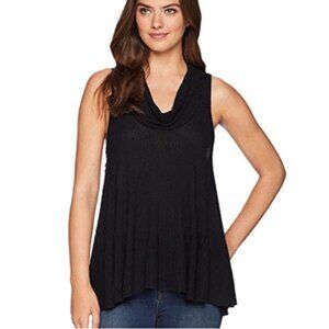 Free People Black Swing it Cowl